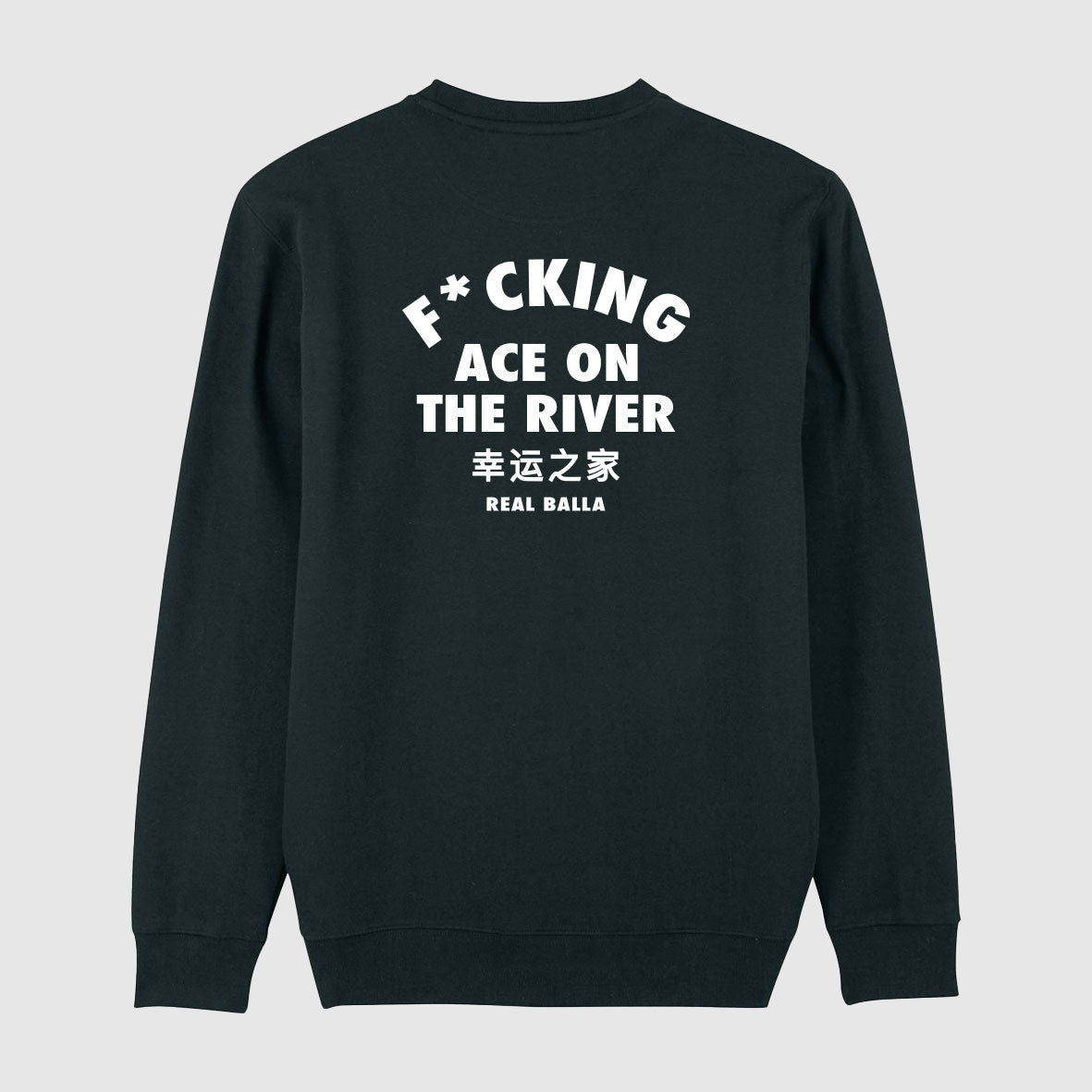 Sweat F*cking ace on the river - Noir