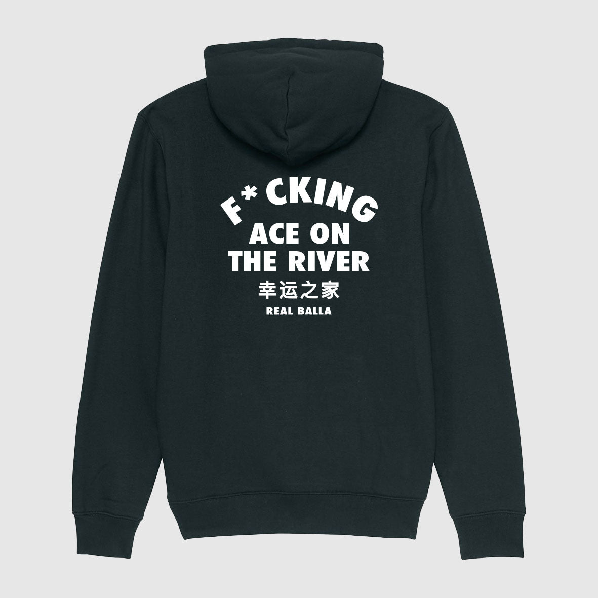 Hoodie F*cking ace on the river