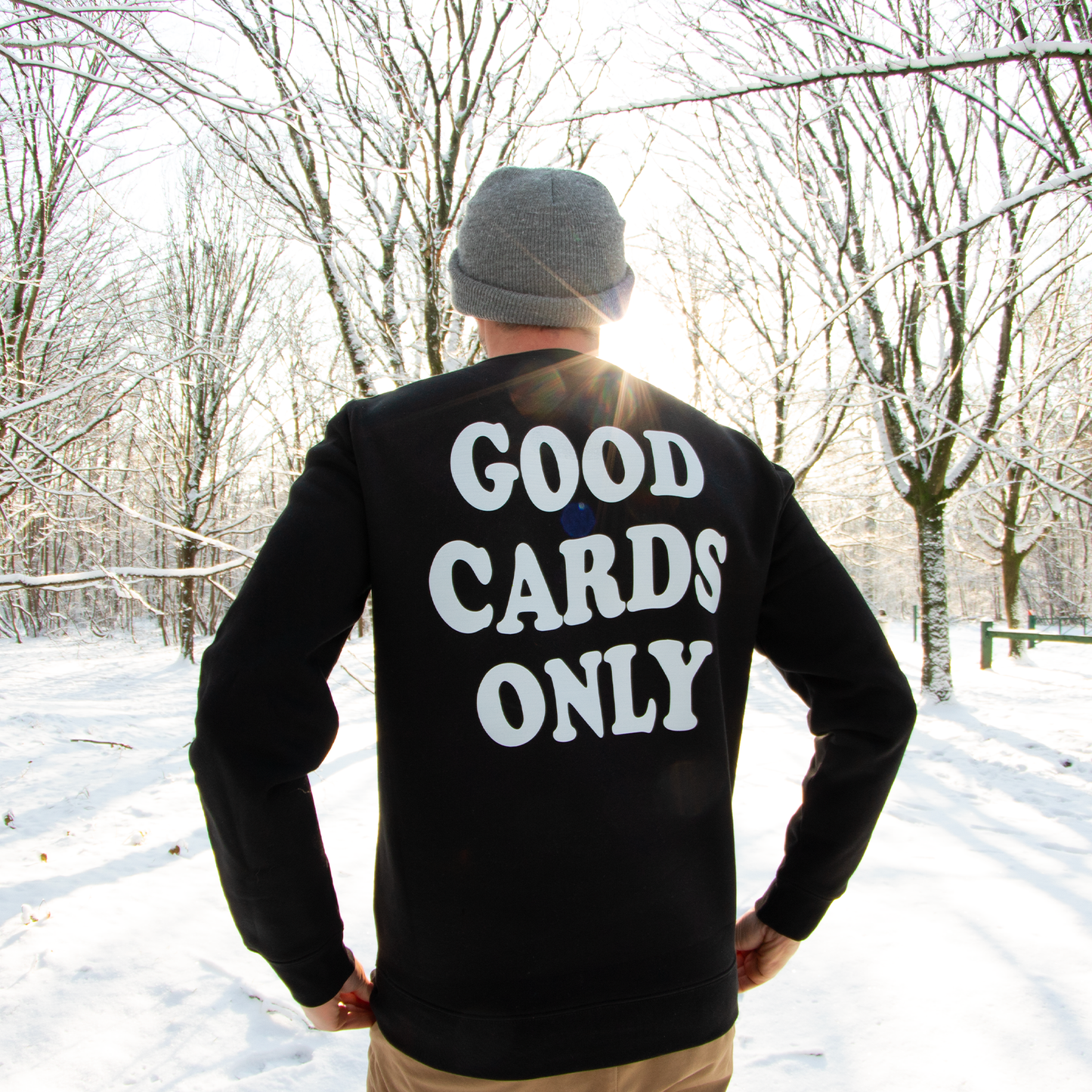 Sweat Good cards only - Noir