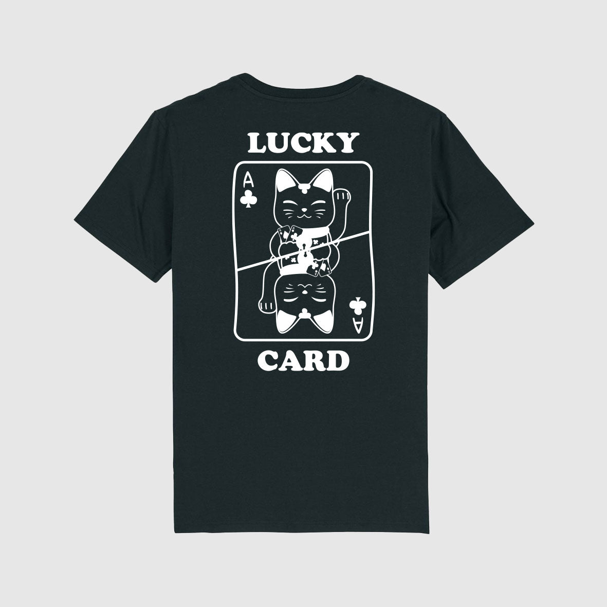T-shirt Lucky cards - Noir
