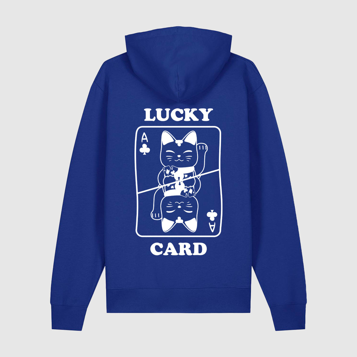 Hoodie lucky card