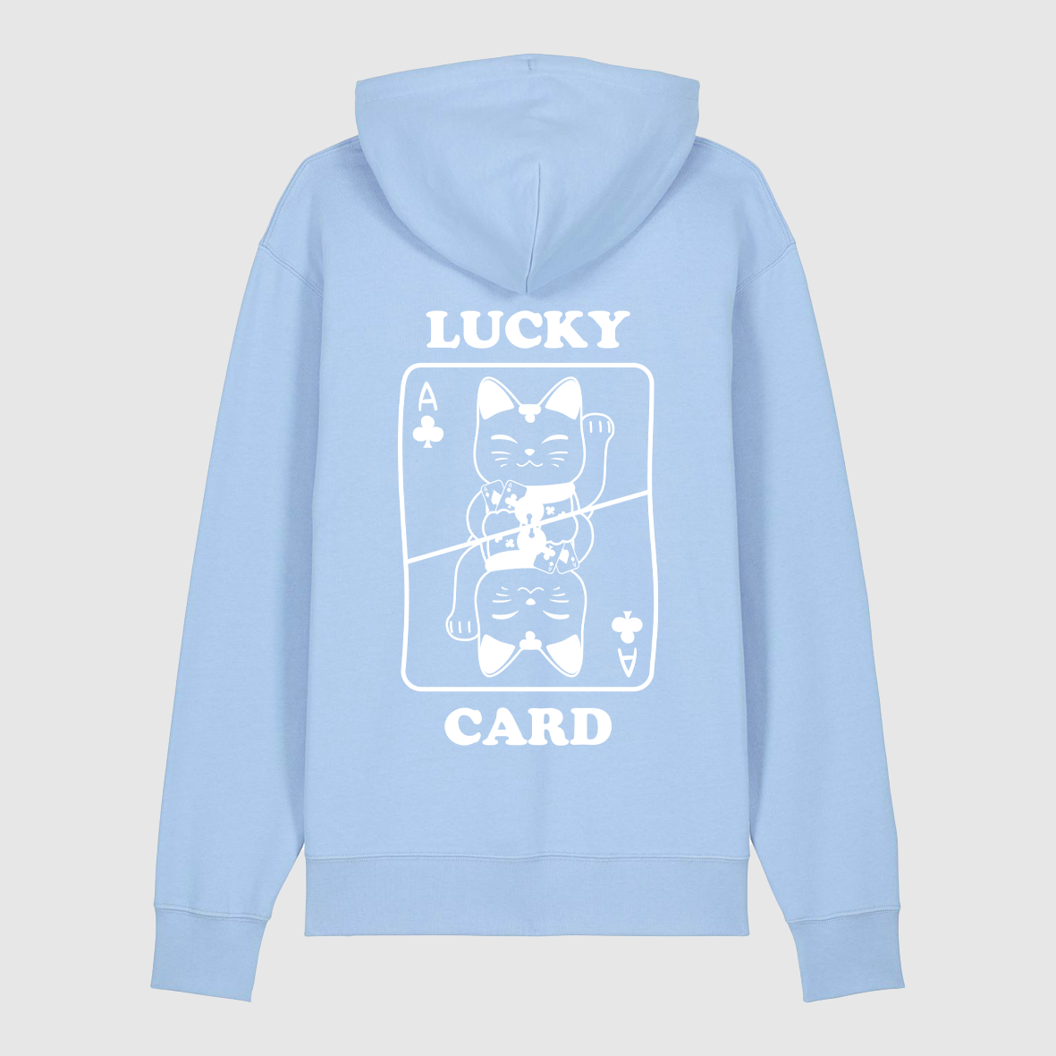 Hoodie lucky card