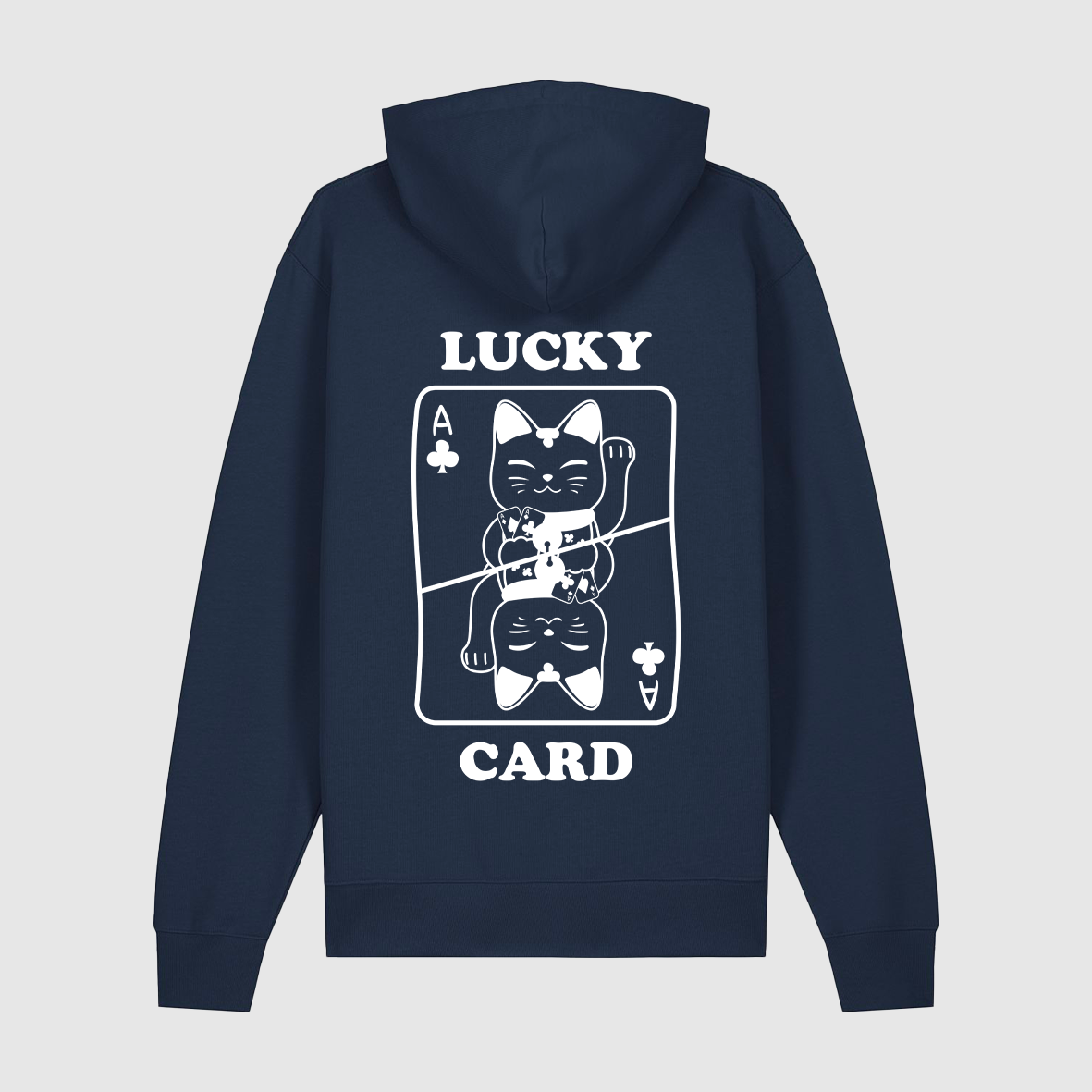 Hoodie lucky card