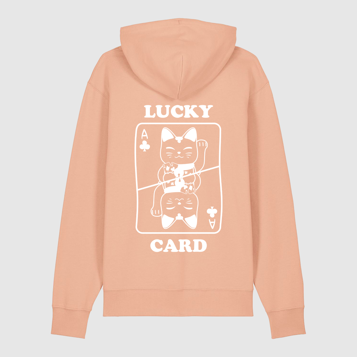 Hoodie lucky card