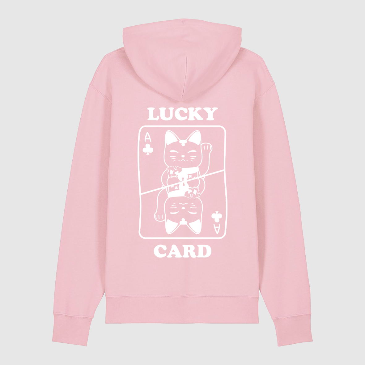 Hoodie lucky card