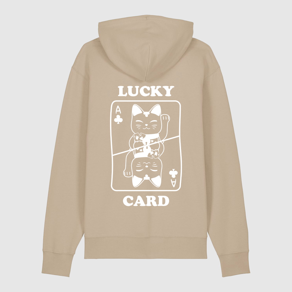 Hoodie lucky card