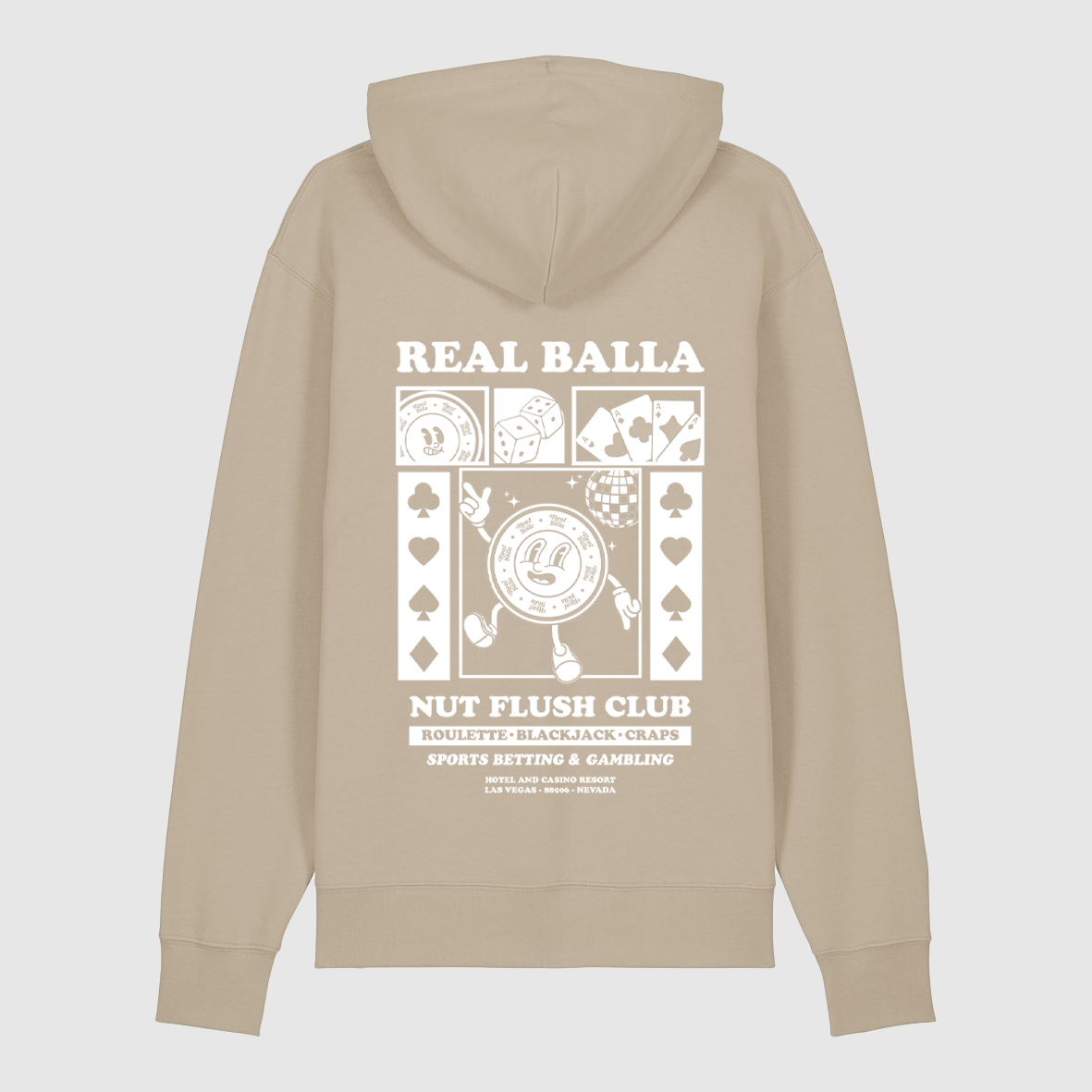 Hoodie Nut Flush Club - Couleurs