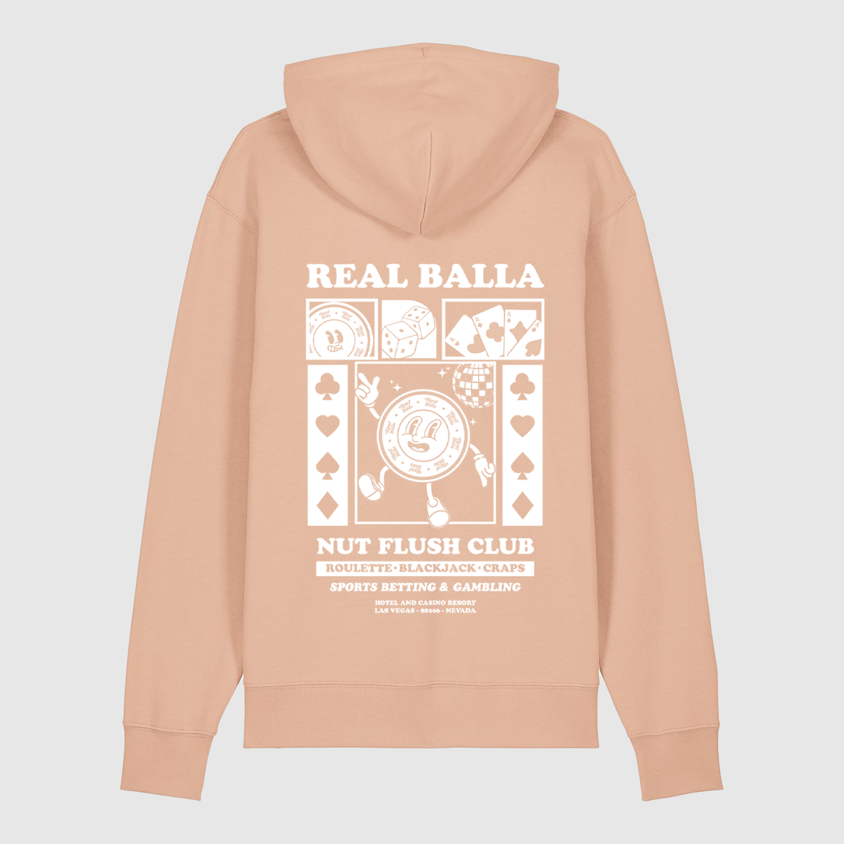 Hoodie Nut Flush Club - Couleurs