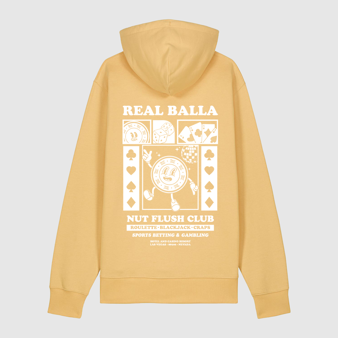 Hoodie Nut Flush Club - Couleurs