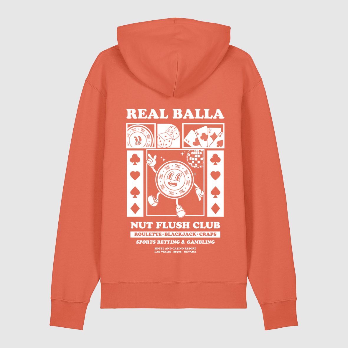 Hoodie Nut Flush Club - Couleurs