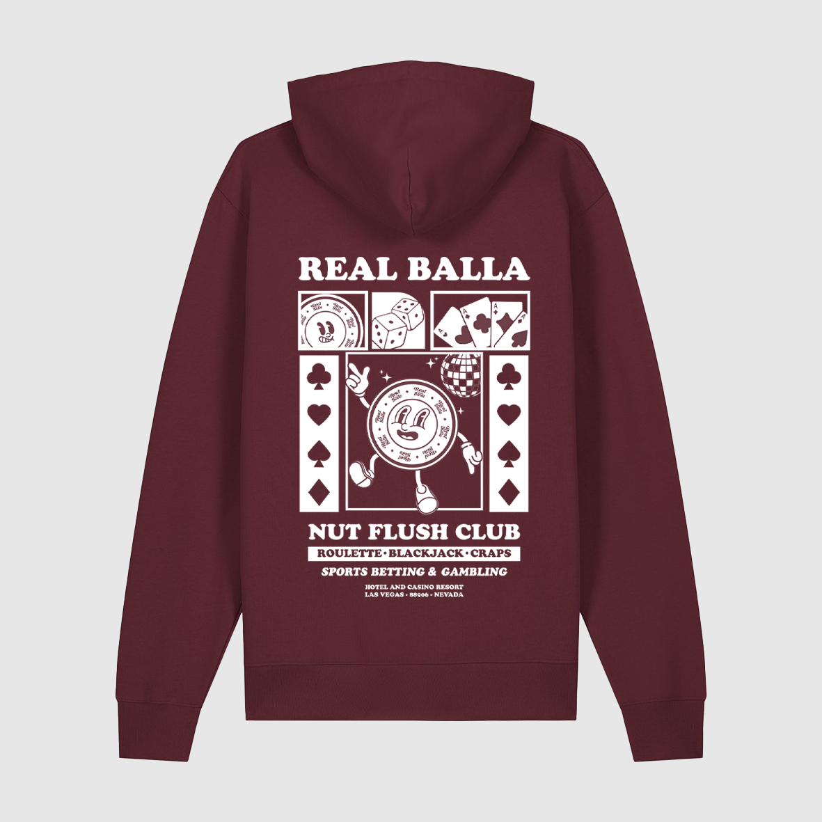 Hoodie Nut Flush Club - Couleurs