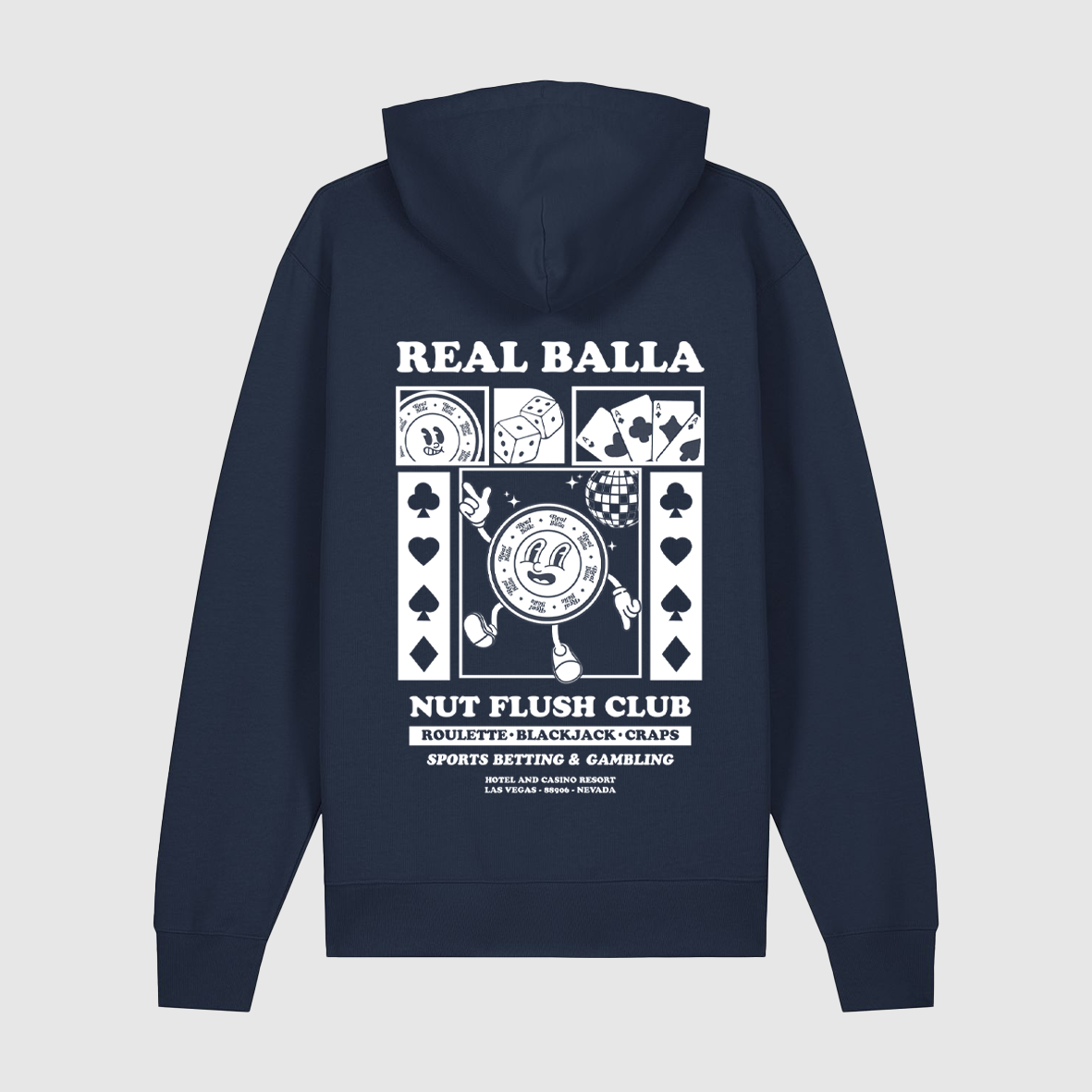 Hoodie Nut Flush Club - Couleurs