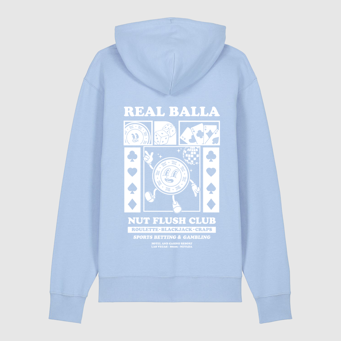 Hoodie Nut Flush Club - Couleurs