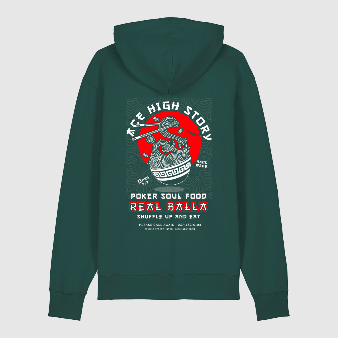 Hoodie Poker soul food