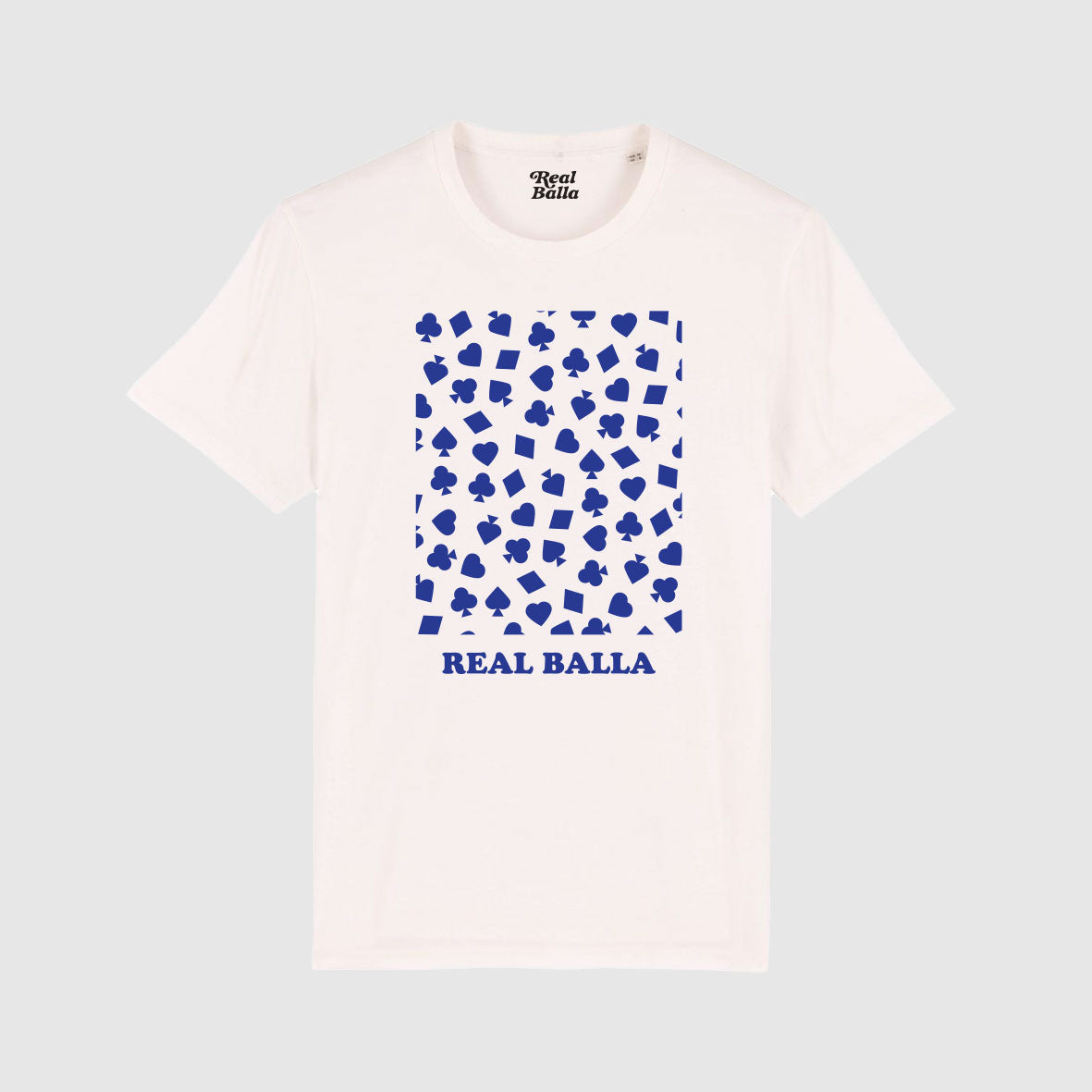 T-shirt Flush draw bleu - Off White