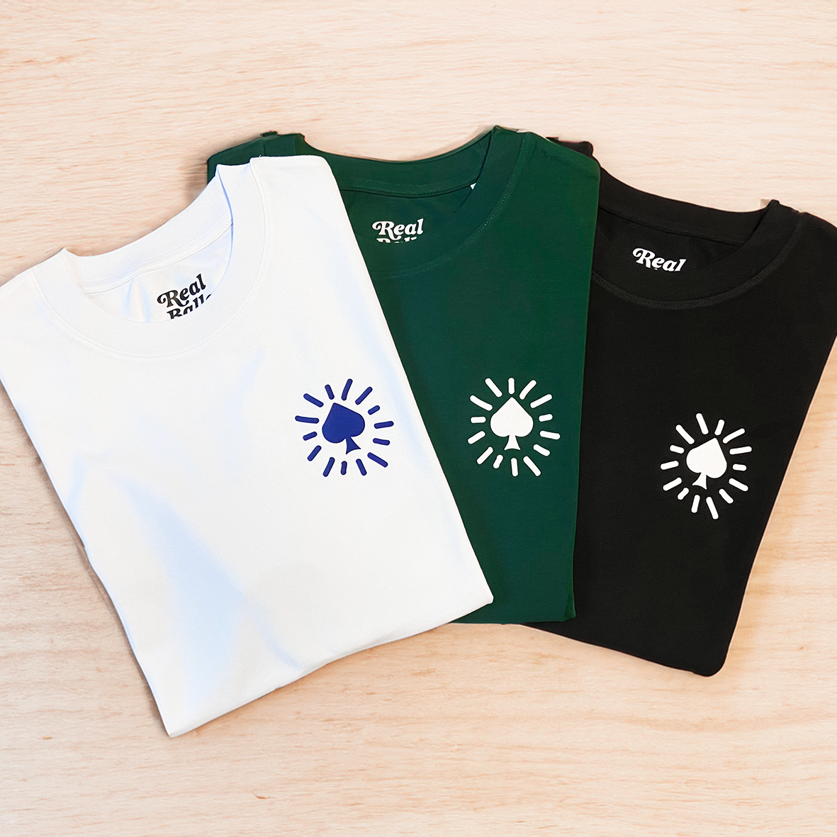 T-shirt Shining Spades