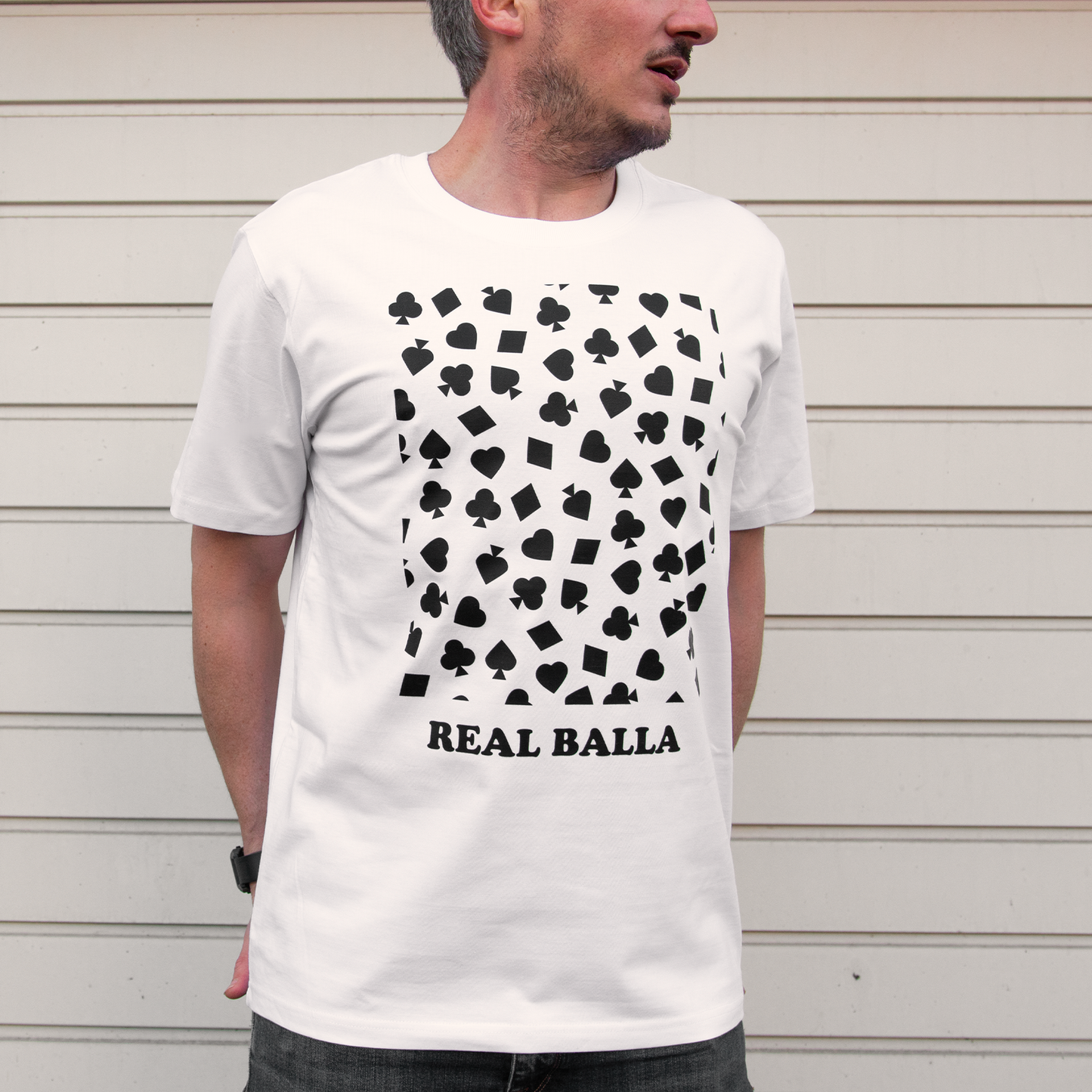 T-shirt Flush draw noir - Off White
