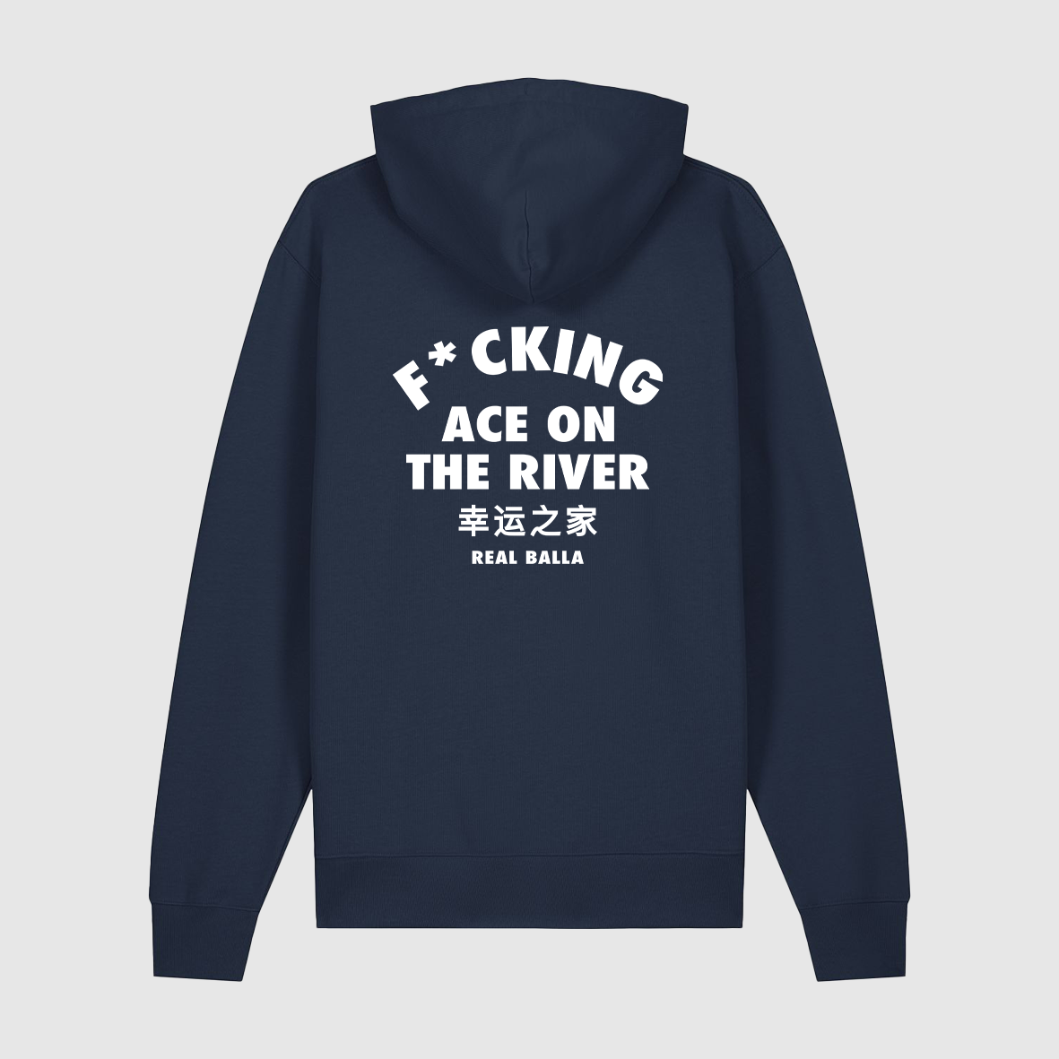 Hoodie F*cking ace on the river