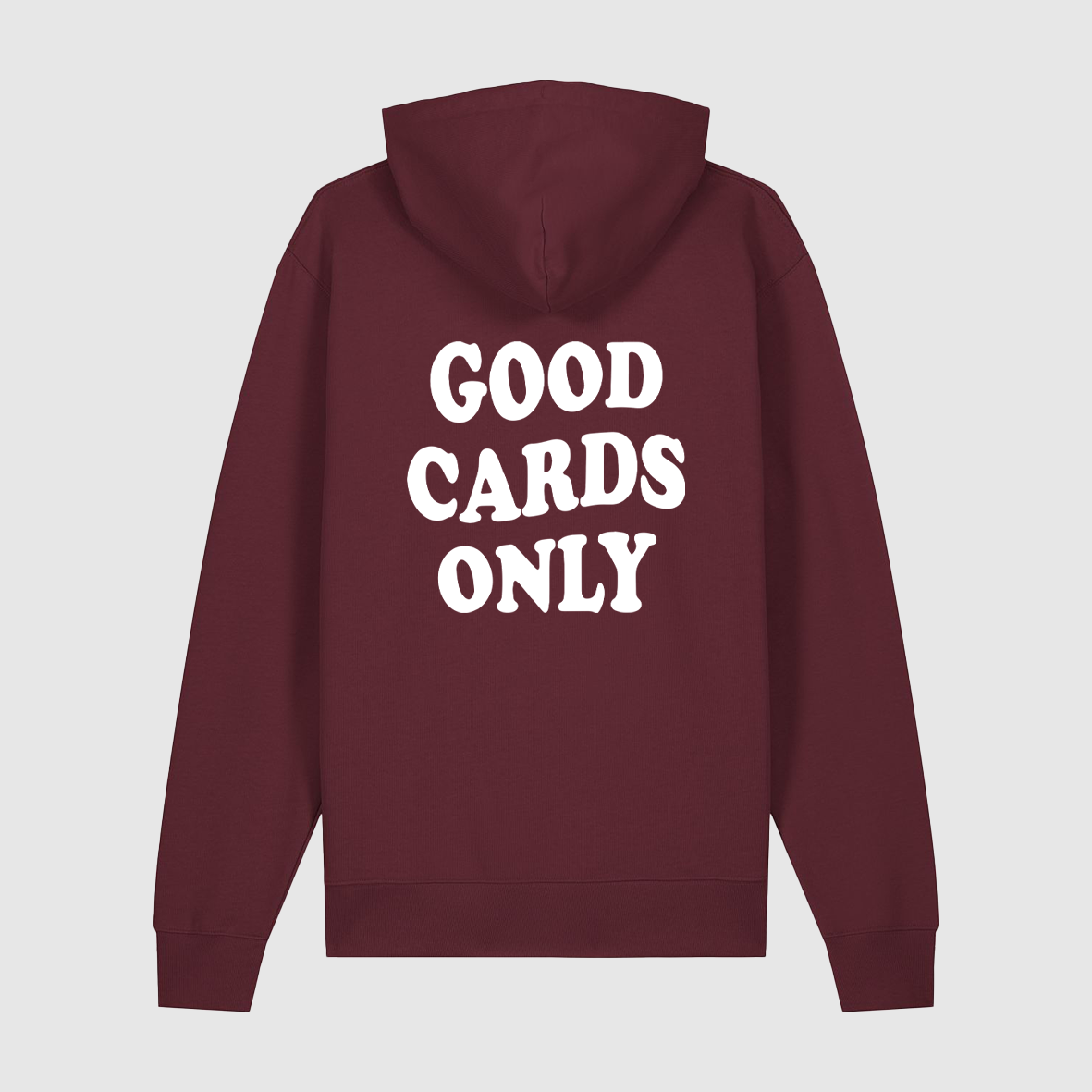 Hoodie Good cards only - Noir