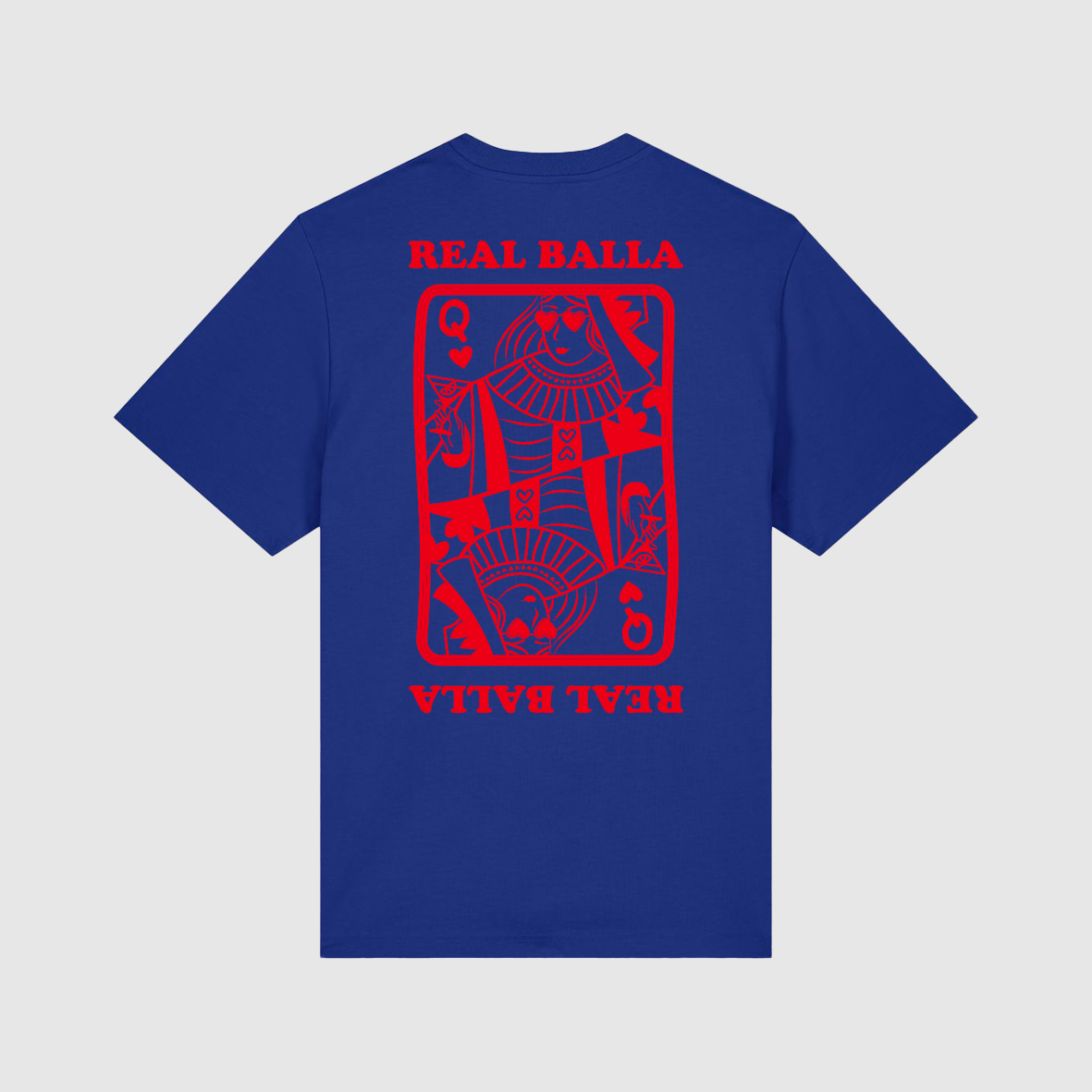 T-shirt Queen Balla velours Rouge