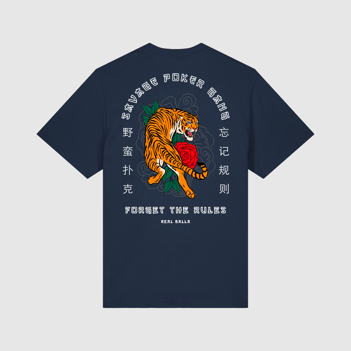 T-shirt Savage poker gang