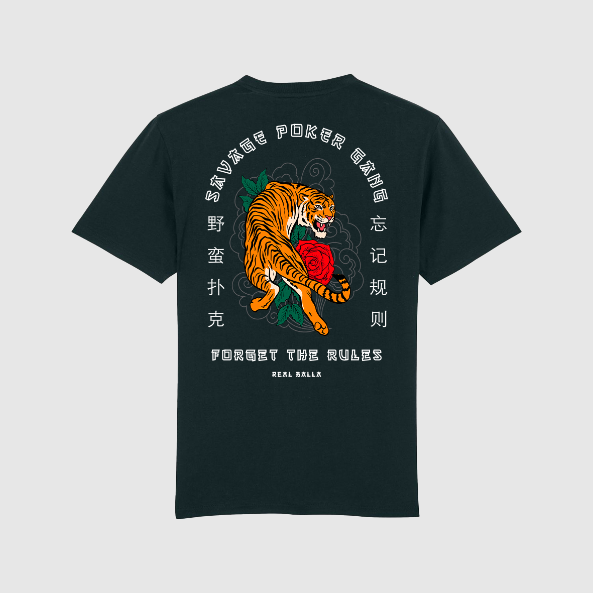 T-shirt Savage poker gang