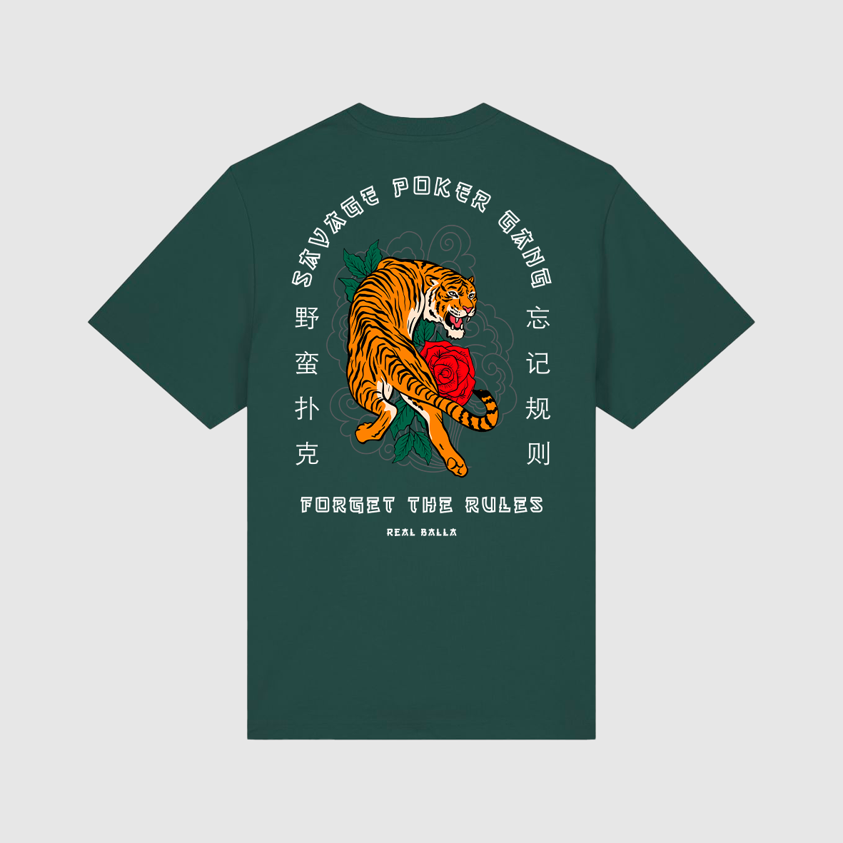 T-shirt Savage poker gang