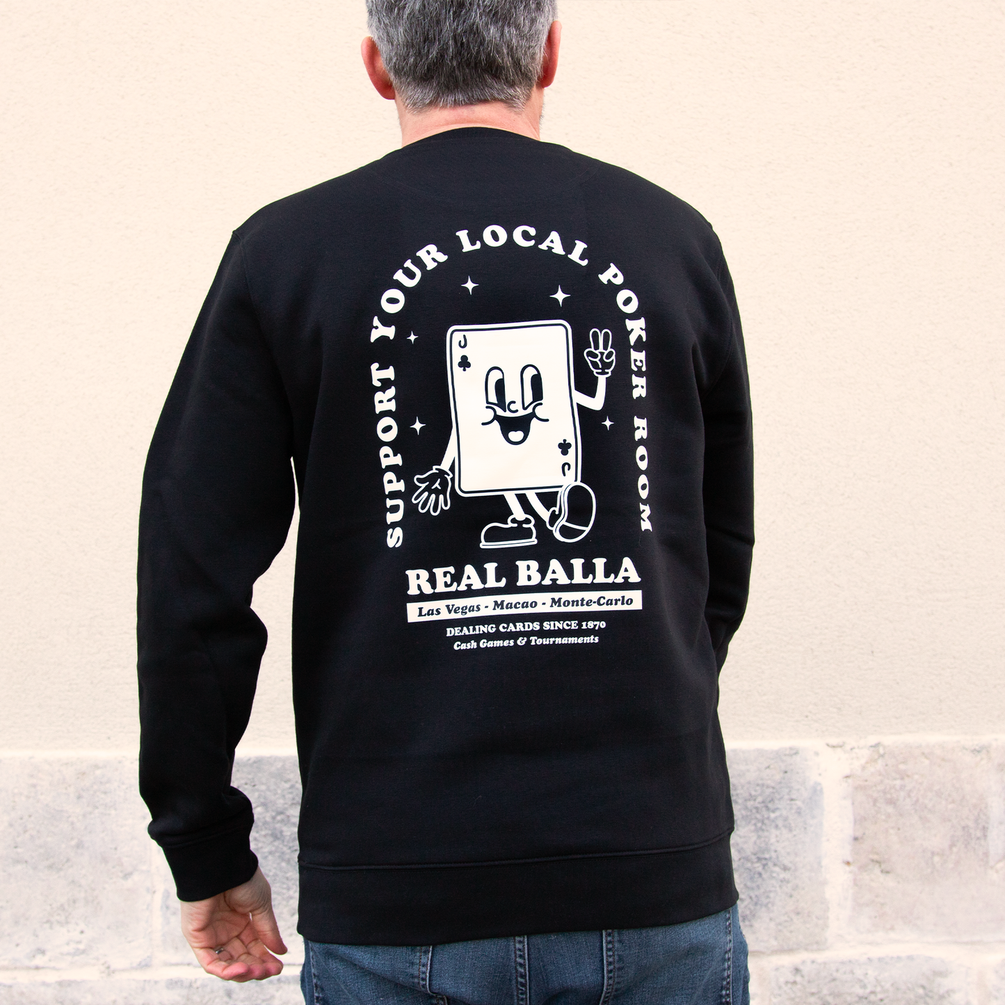Sweat Support your local poker room - Noir