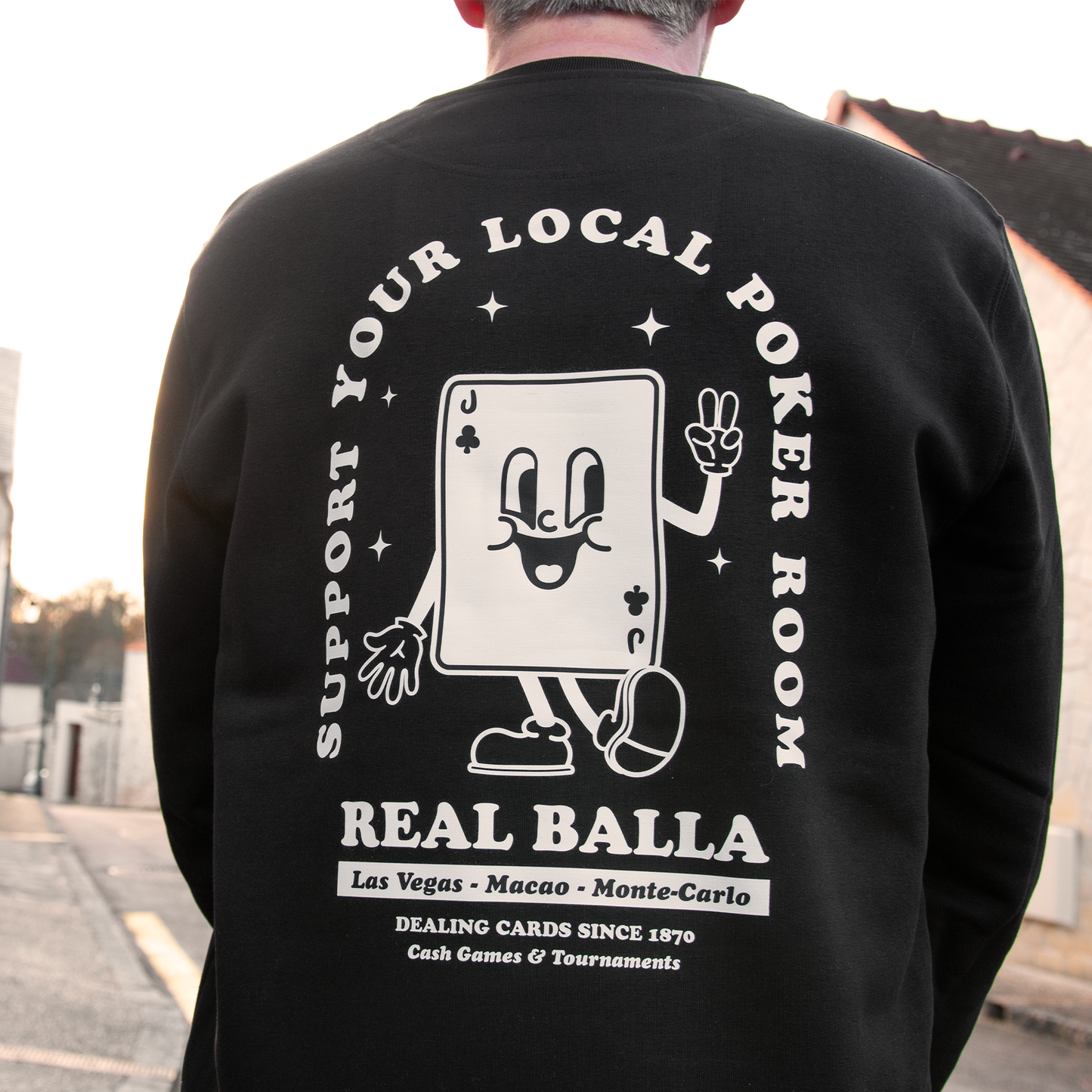 Sweat Support your local poker room - Noir