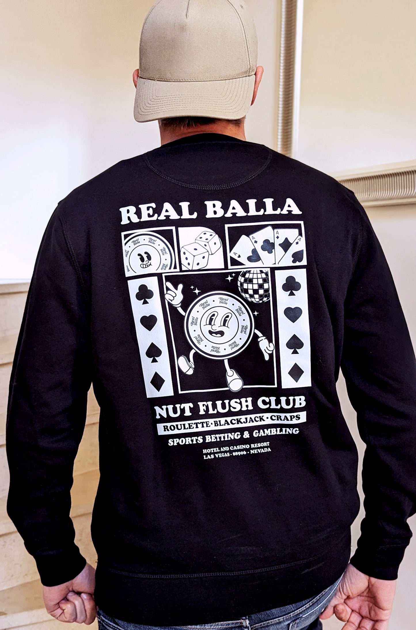 Sweat Nut Flush Club - Noir