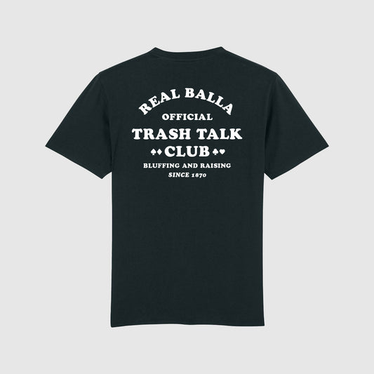 T-shirt Trash talk club - Noir