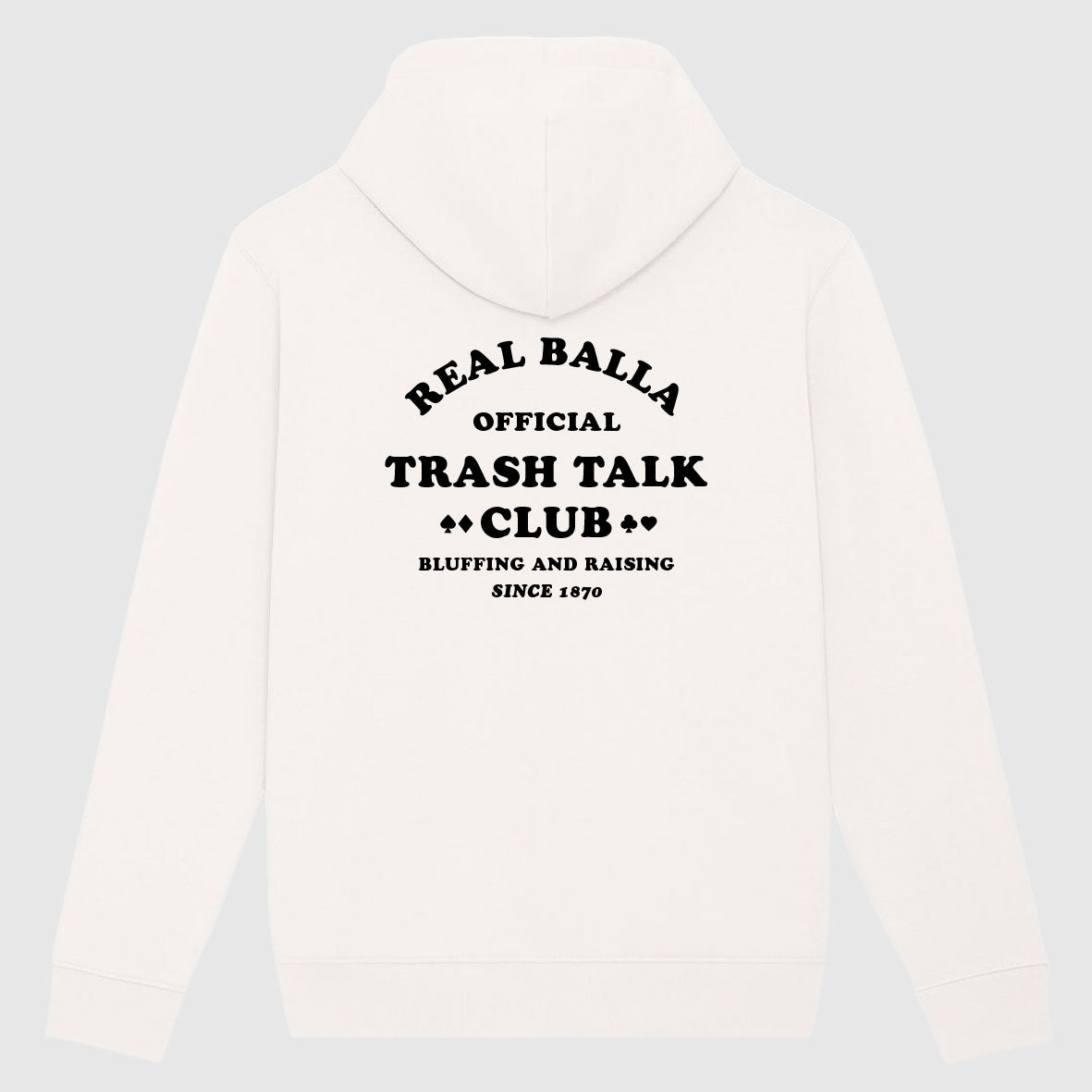 Hoodie Trash talk club - Off White