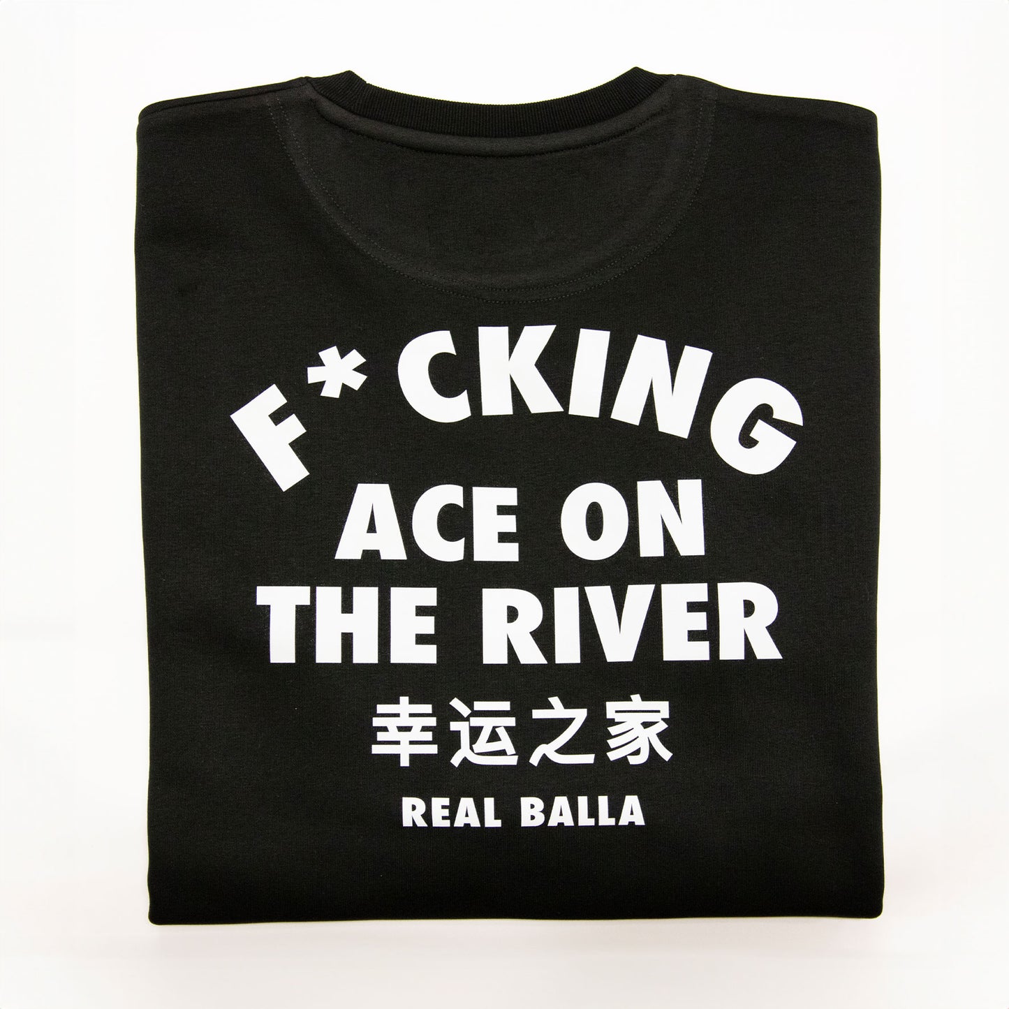 Sweat F*cking ace on the river - Noir