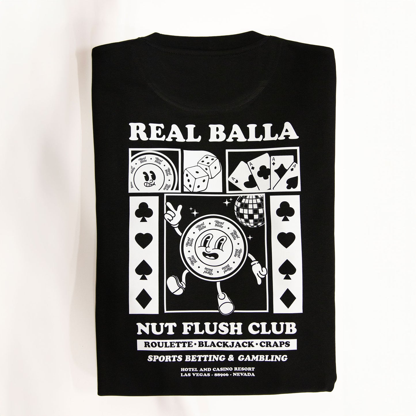 Sweat Nut Flush Club - Noir